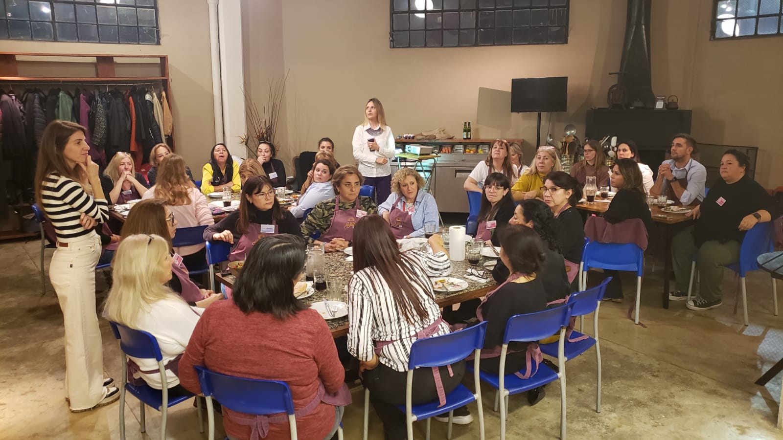 Aula De Culinária Argentina E Almoço Ou Jantar