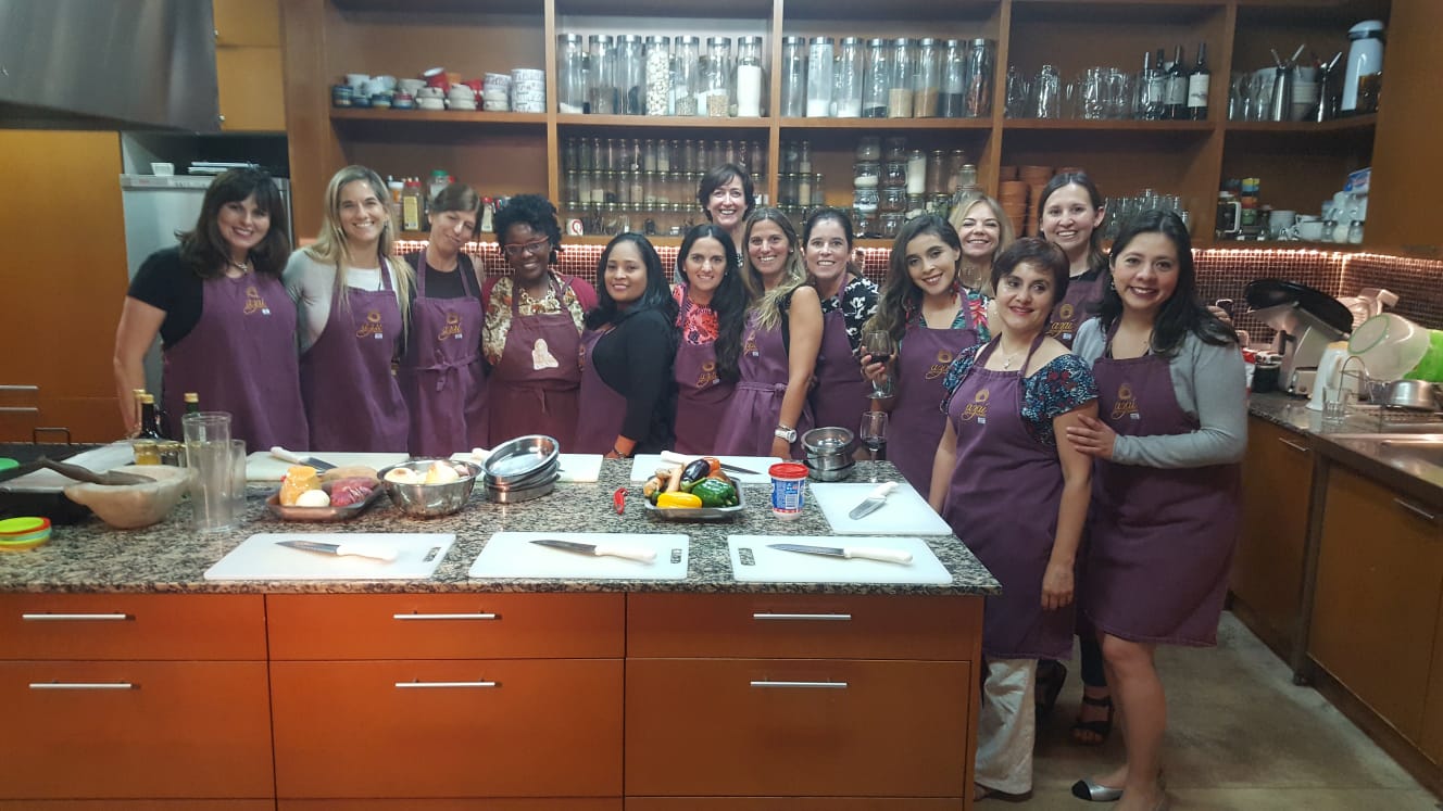 Aula De Culinária Argentina E Almoço Ou Jantar