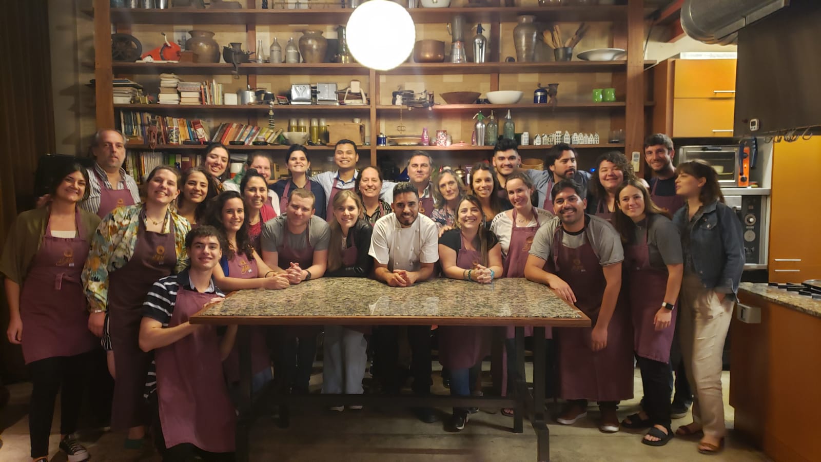 Aula De Culinária Argentina E Almoço Ou Jantar