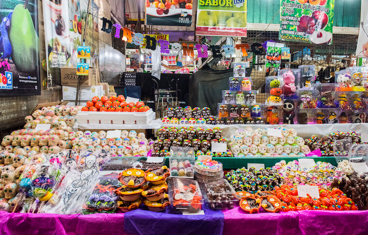 Day Of The Dead At The Jamaica Market