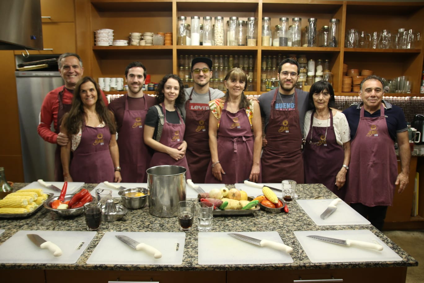 Aula De Culinária Argentina E Almoço Ou Jantar