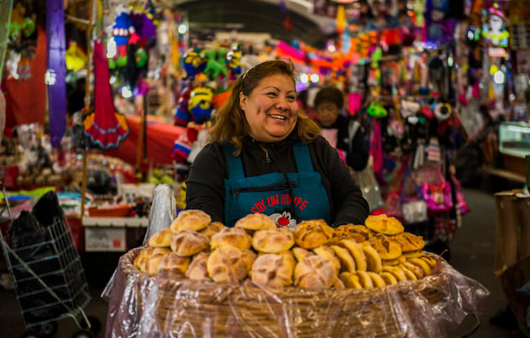 Day Of The Dead At The Jamaica Market